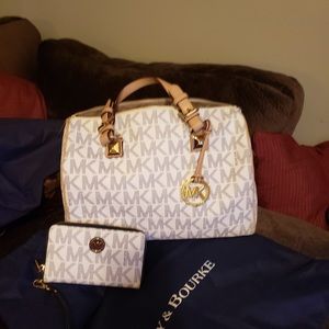 MK handbag and wallet